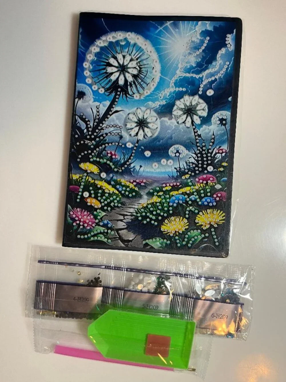 J-23 Dandelion Journal Diamond Art Kit